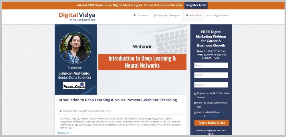 Digital Vidya Blog - Best Website to Learn Digital Marketing for Free - Nixupken