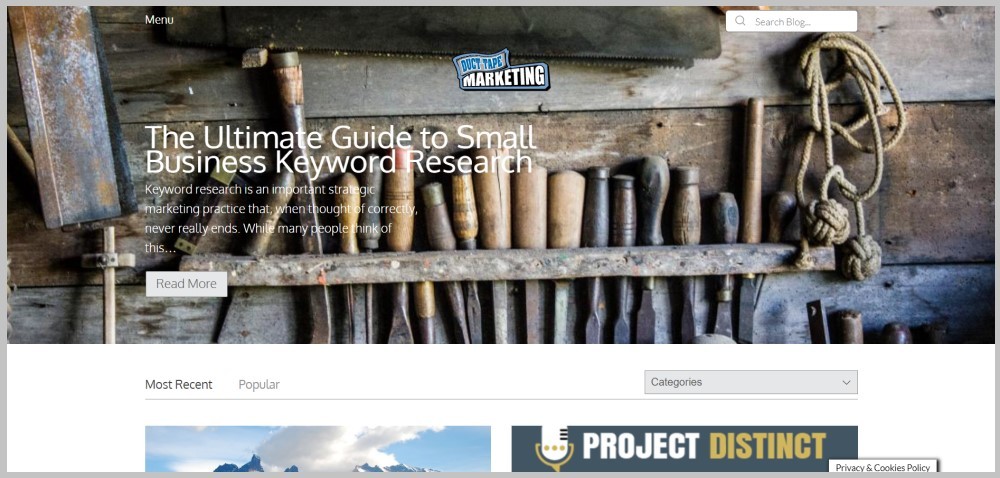 Duck Tape Marketing Blog - Best Website to Learn Digital Marketing for Free - Nixupken