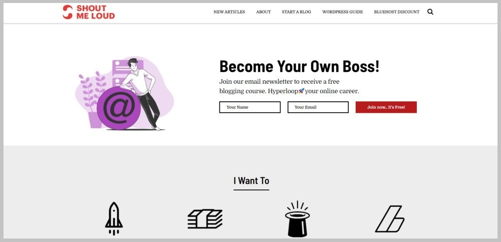 ShoutMeLoud - Best Website to Learn Digital Marketing for Free - Nixupken