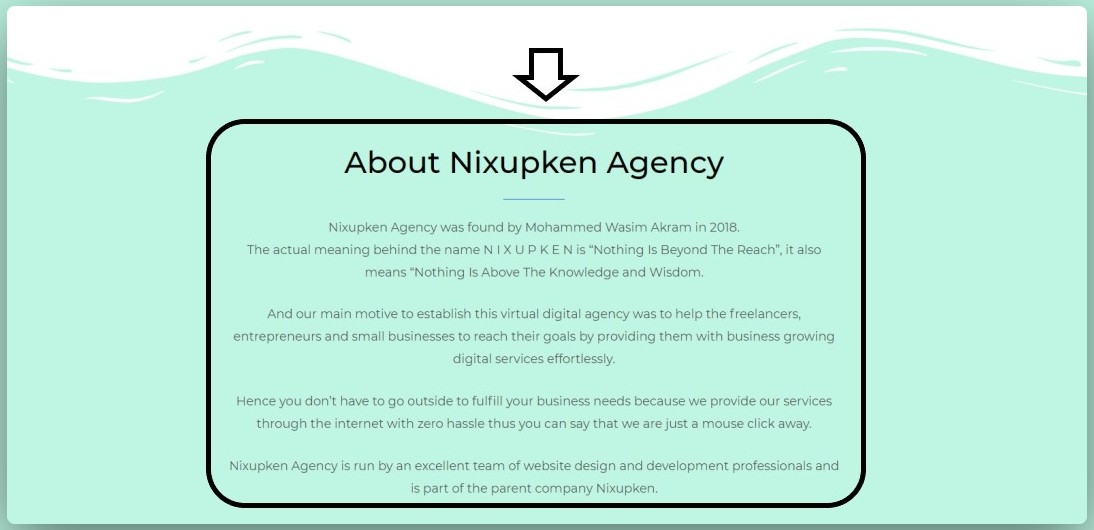 About Your Business
