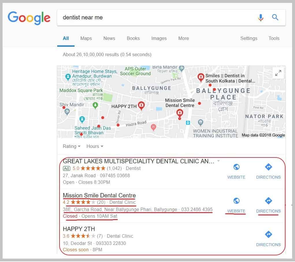What Is Local SEO - Google 3 Pack 00- Nixupken