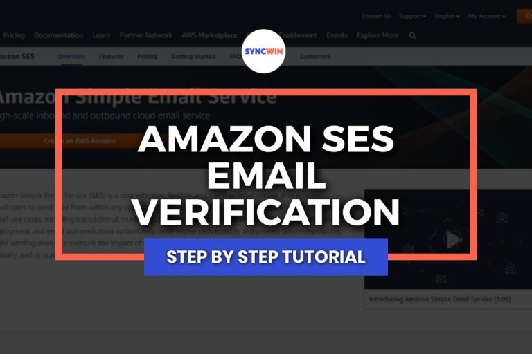 Amazon SES Email Verification Process