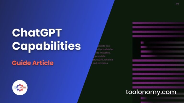 ChatGPT Capabilities Guide - Featured Image - Toolonomy