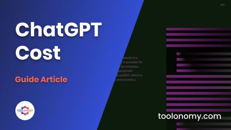 ChatGPT Cost Guide - Featured Image - Toolonomy