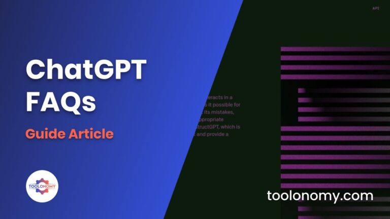 ChatGPT FAQs - Featured Image - Toolonomy