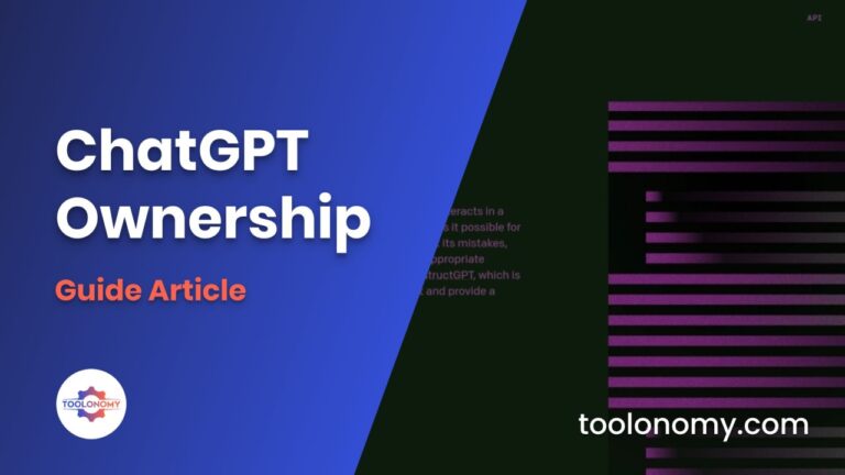 ChatGPT Ownership Guide - Featured Image - Toolonomy
