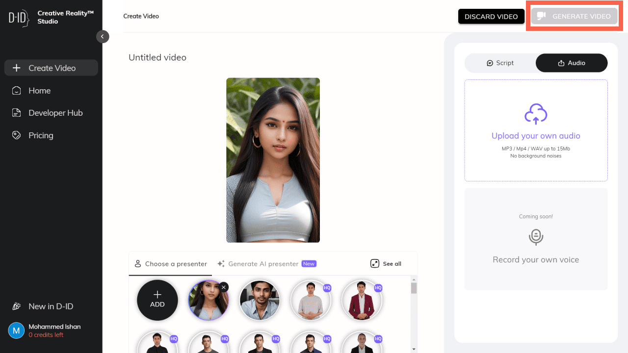 How to Create Talking AI Avatar Video Using Leonardo AI & Studio DID &bull; Toolonomy